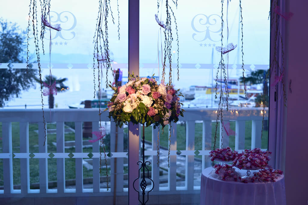 Grand Hotel Four Opatija flowers wedding