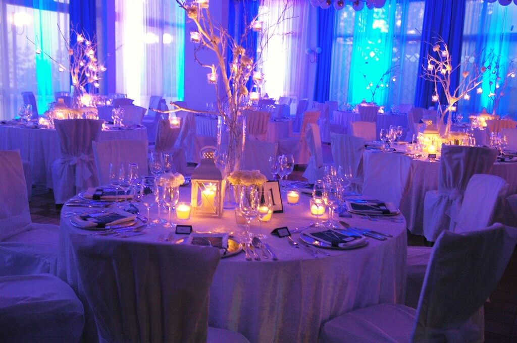 ambiental light for weddings